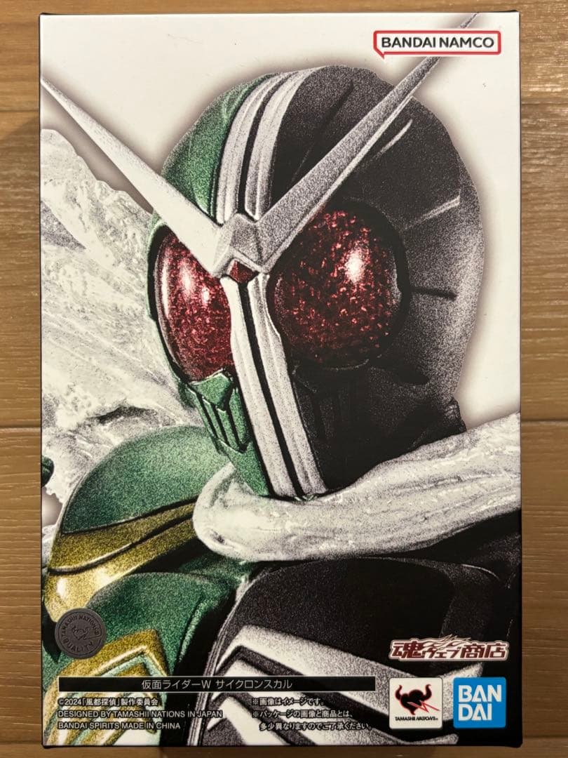 最終値下 劇場版風都探偵 仮面ライダーW サイクロンスカル付属版スタンダードED S.H.Figuarts（真骨彫製法） 仮面ライダーW サイクロンスカル」とBlu