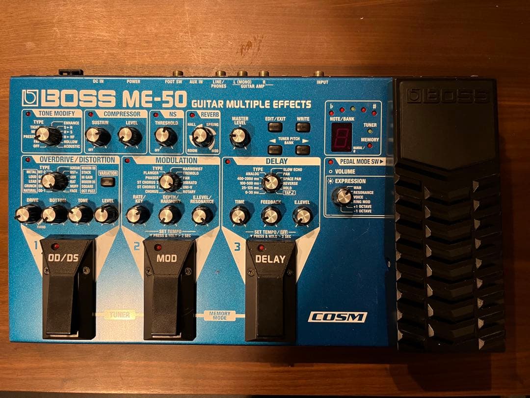 動作確認済 BOSS ME-50 ギター マルチエフェクター
