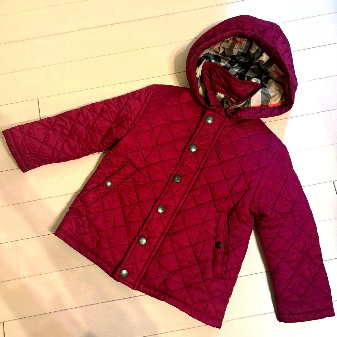 BURBERRY 中綿キルティングアウター 2Y/92cm