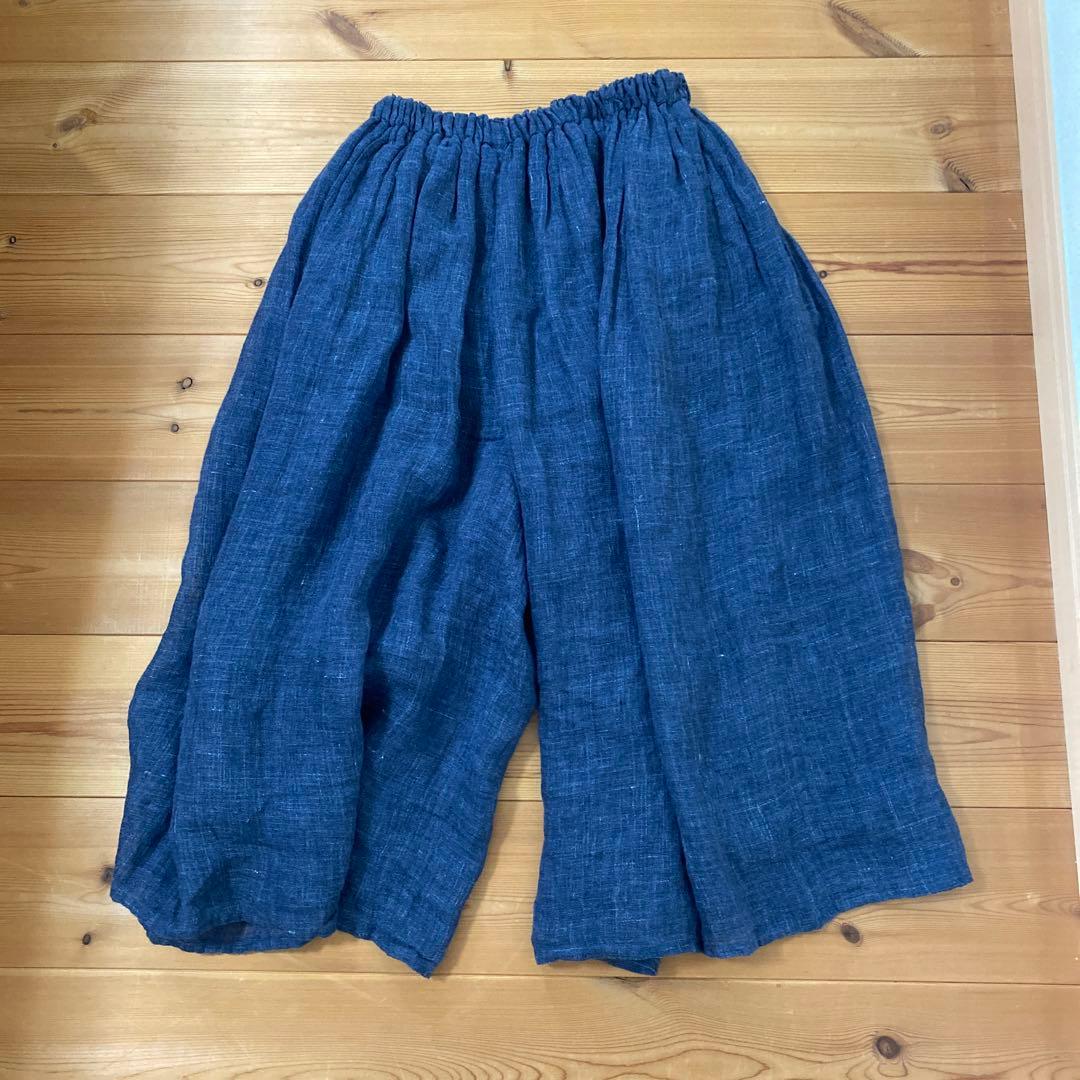 播州織の高密度に織った綿麻のパンツ｜工芸・暮らし・贈りもの｜中川政