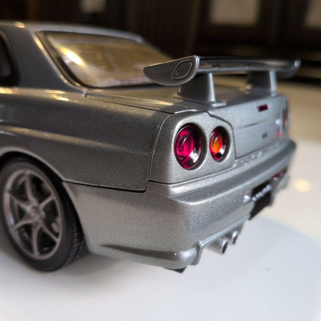 ミニカー AUTOart 1/18 R34 GT-R V-SPEC II TOY Car