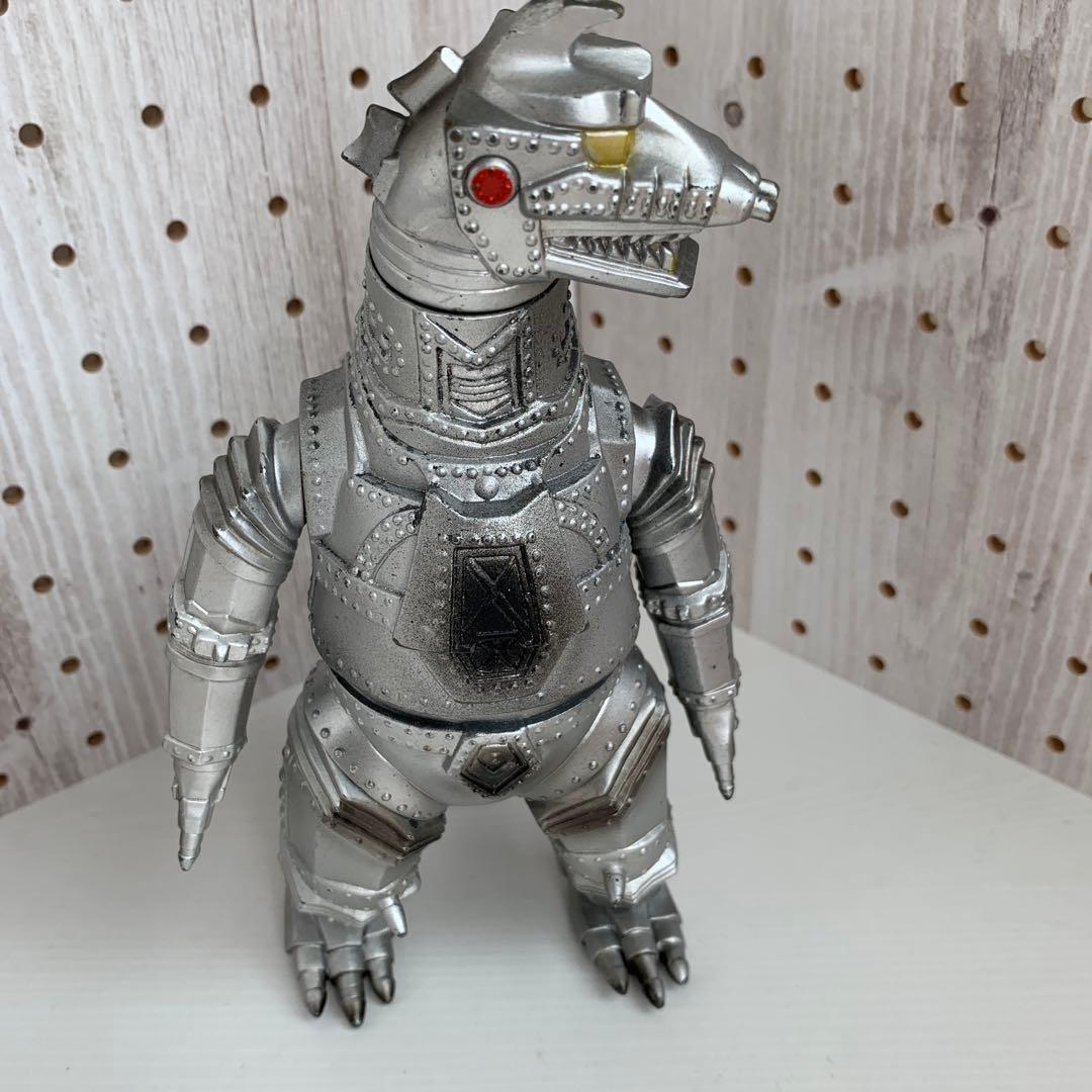 昭和レトロ　初期版　1983年製　メカゴジラ　ソフビ？　約20cm