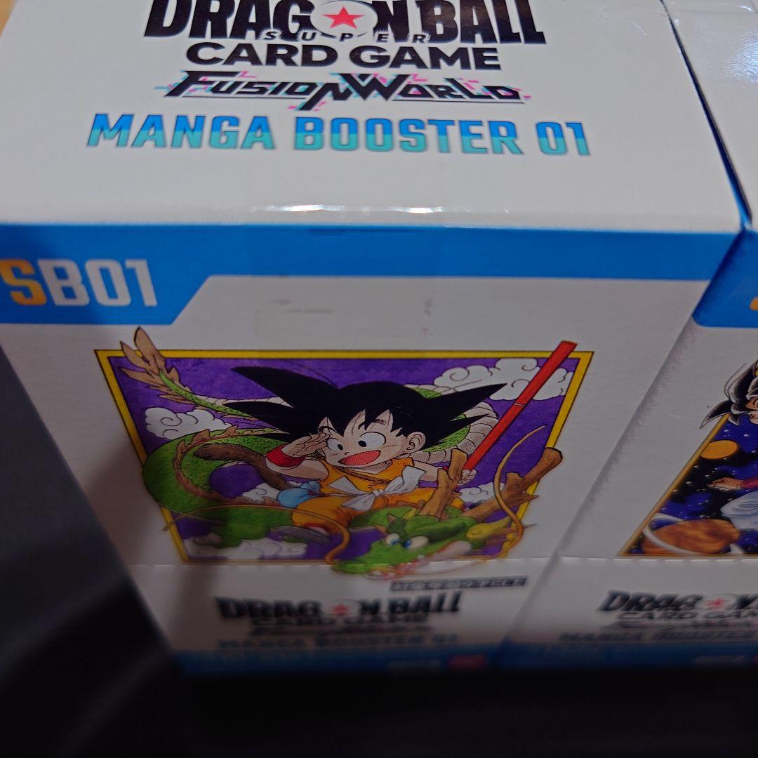 【新品未開封テープ付】MANGA BOOSTER 01&02　ドラゴンボール