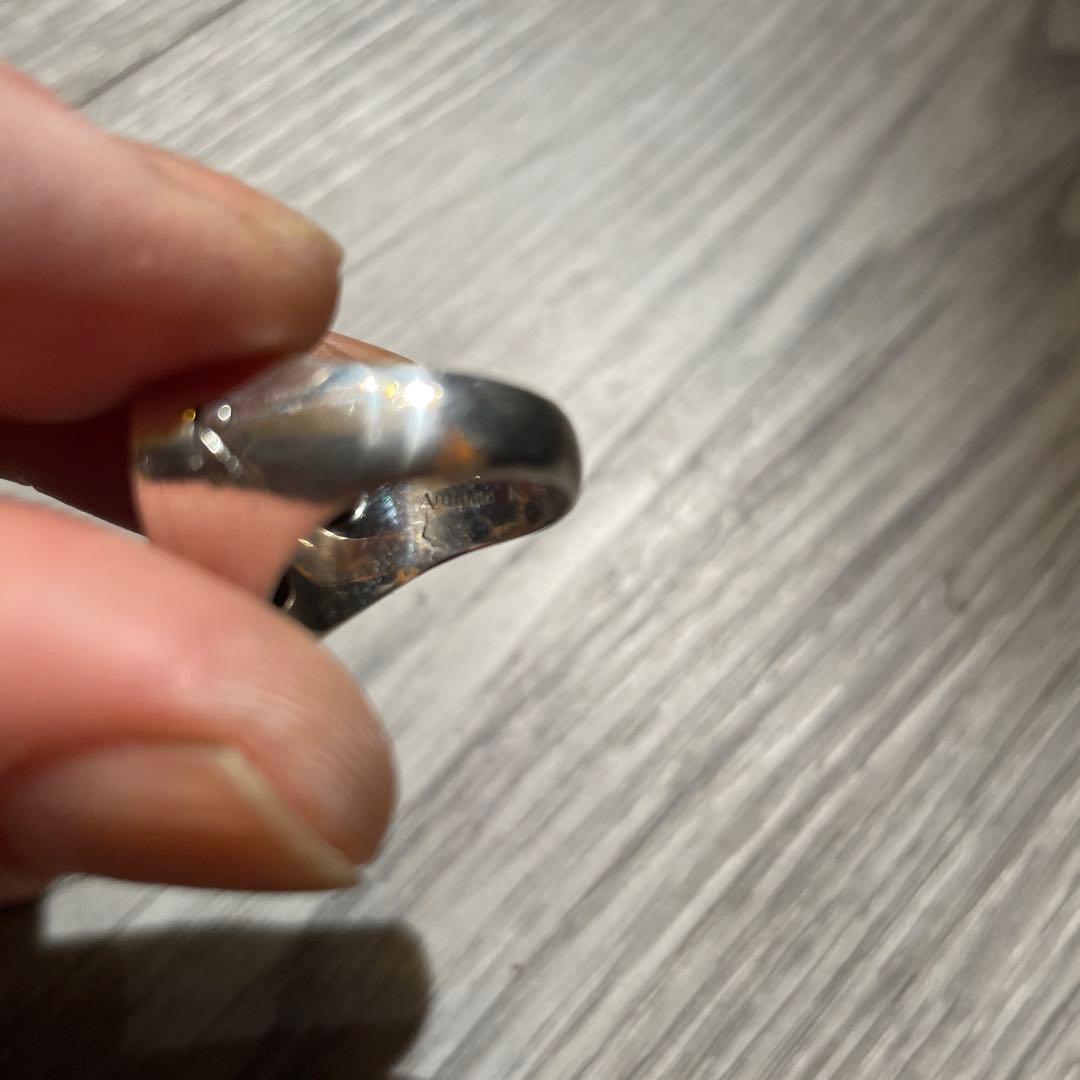 アクセサリー ANTIDOTE BUYERS CLUB Engraved Heart Ring