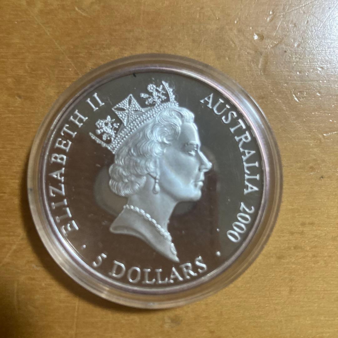 オーストラリア 2000年 シドニーオリンピック 5ドル銀貨 - メルカリ