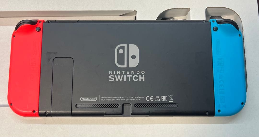 703 動作確認済 Switch バッテリー強化モデル 2021年製