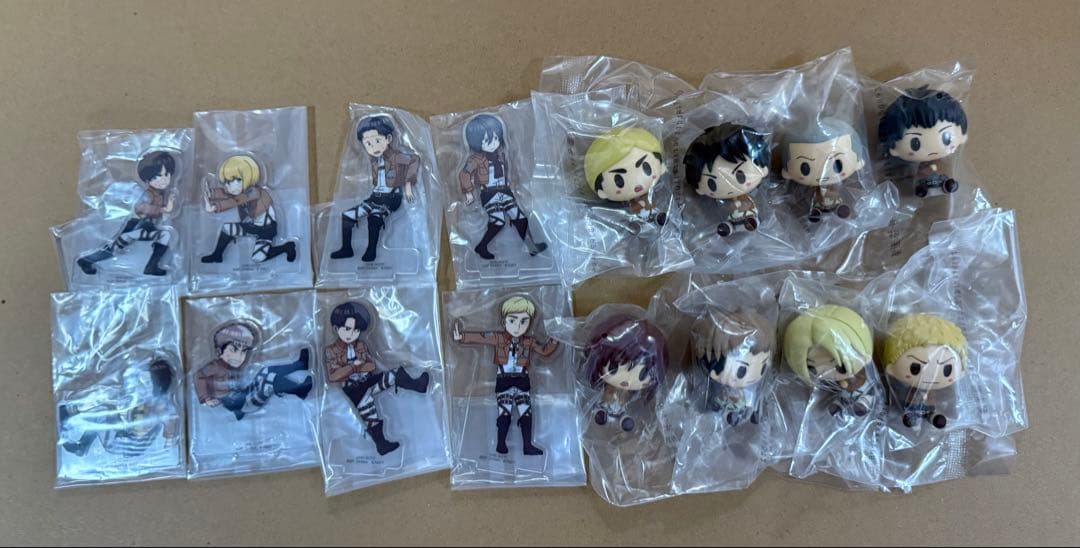 一番くじ 進撃の巨人 獣の巨人は俺が仕留める～フルコンプセット　計39点セット