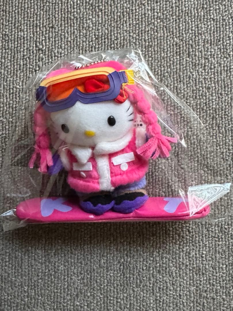 ハローキティ スノーボード マスコット2000年 希少 超レア！ ピンク