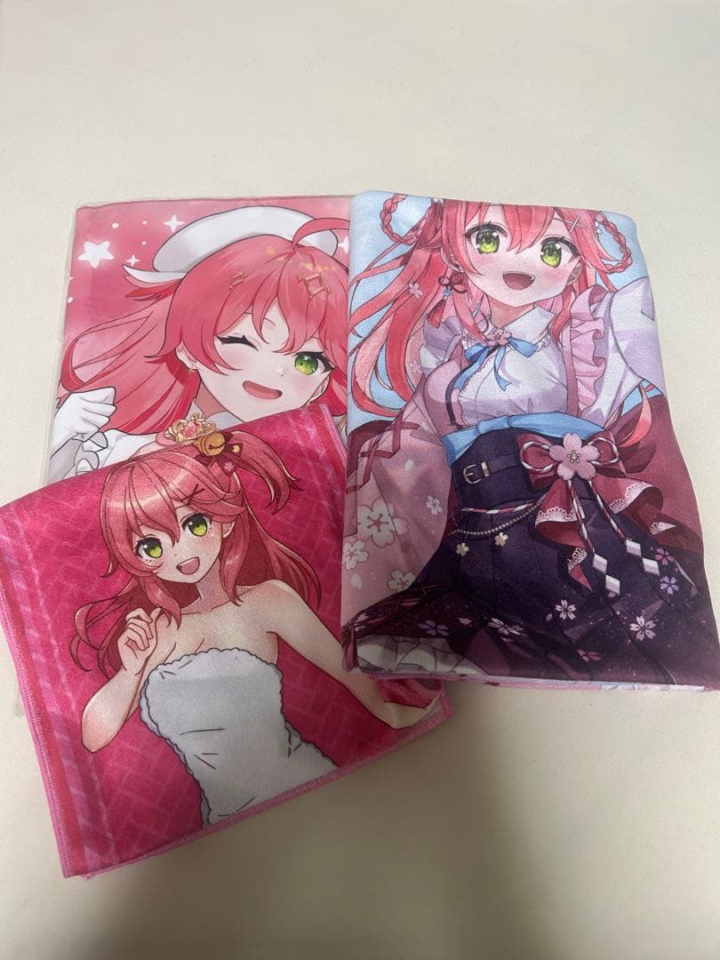 さくらみこ ホロライブ タオル ぬいぐるみ ホロツリ ホロウィッチ 極楽湯