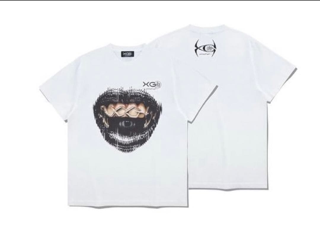 XG × GR8 ロン Tシャツ White Lサイズ XG GR8 Tシャツ セット