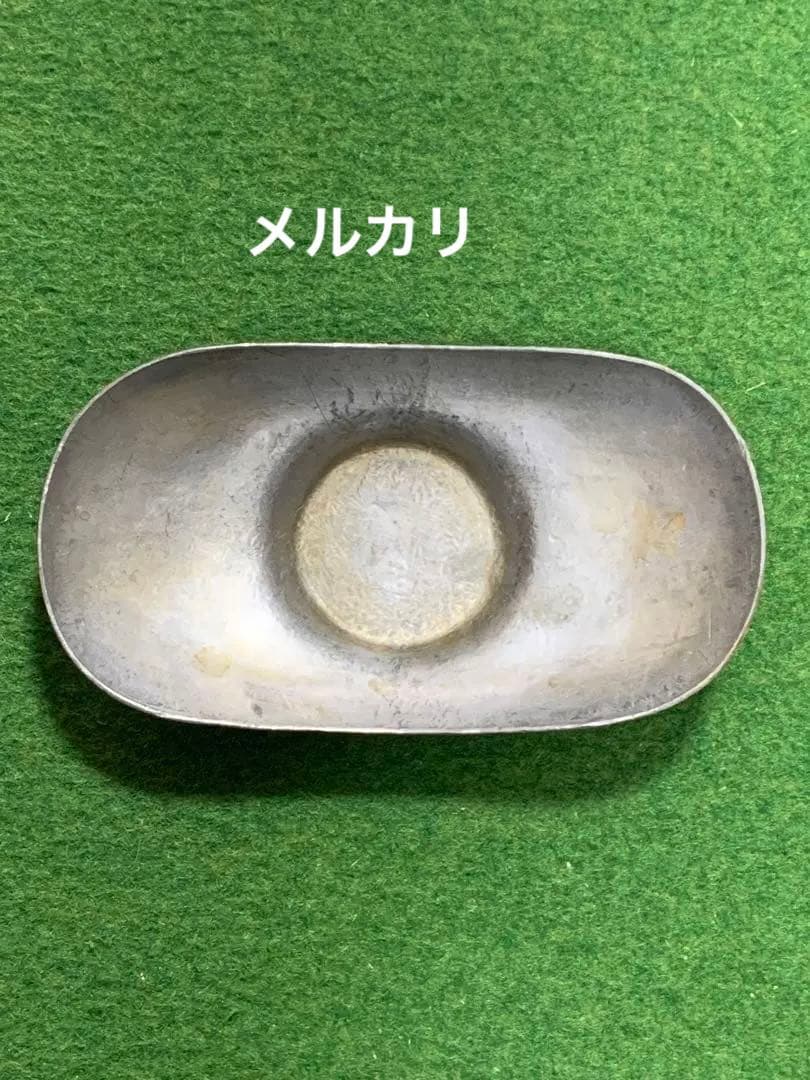 茶托(大) 五客　楕円　忠信浄錫　渡り