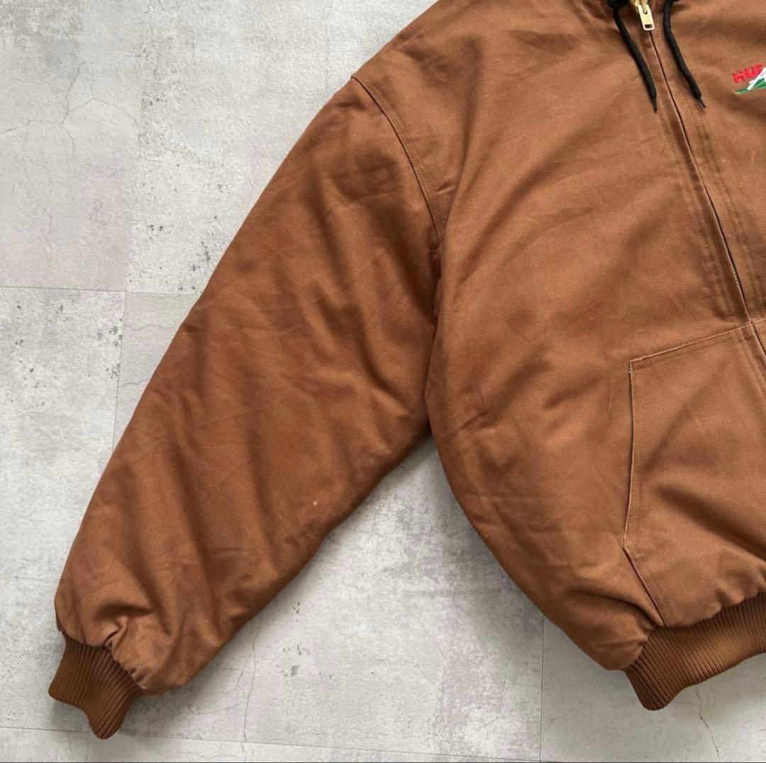 WHITE BEAR アクティブジャケット ダックパーカー 企業刺繍 - メルカリ