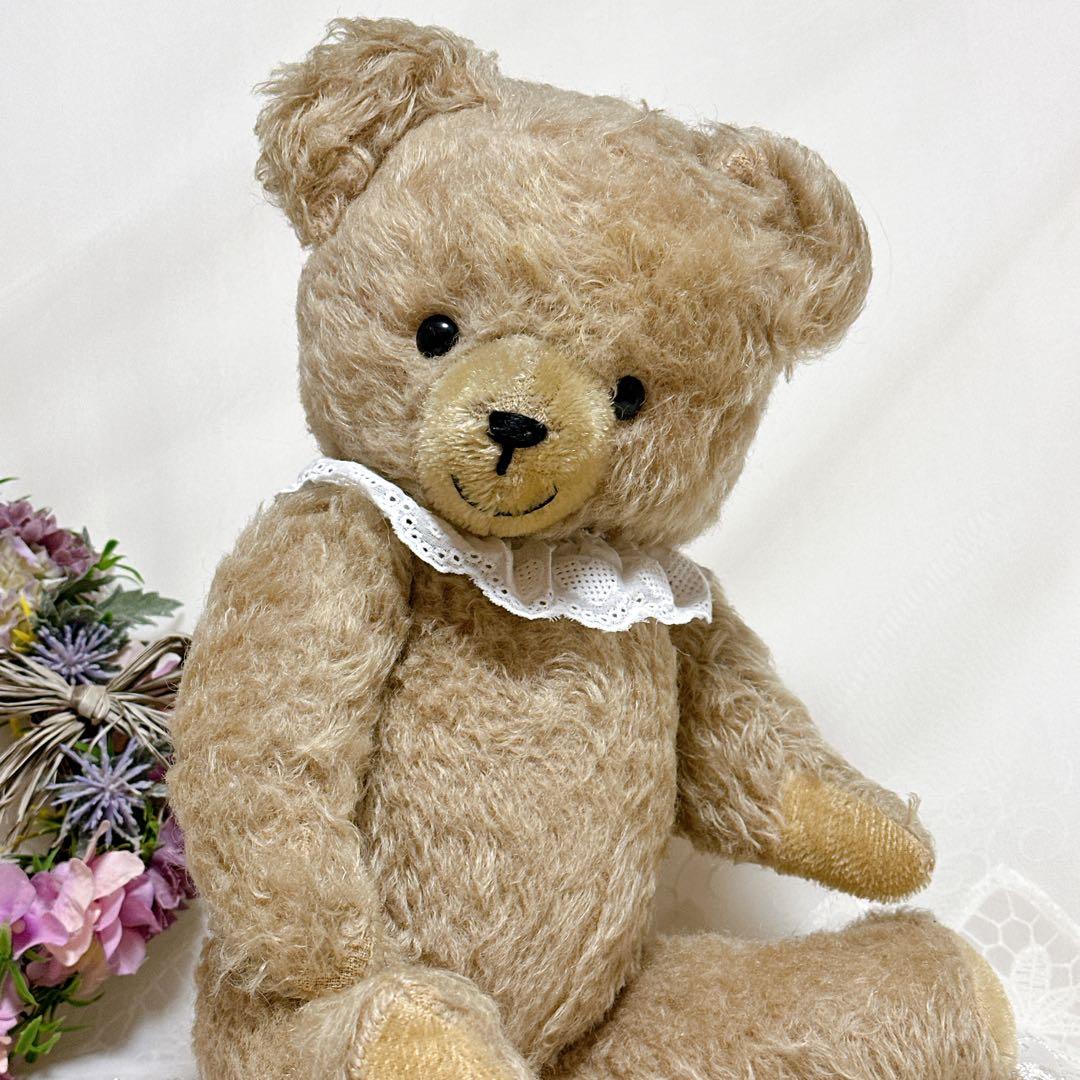 ぽぽ 様✨レア✨❤️にっこり可愛いアンティークベア❤️