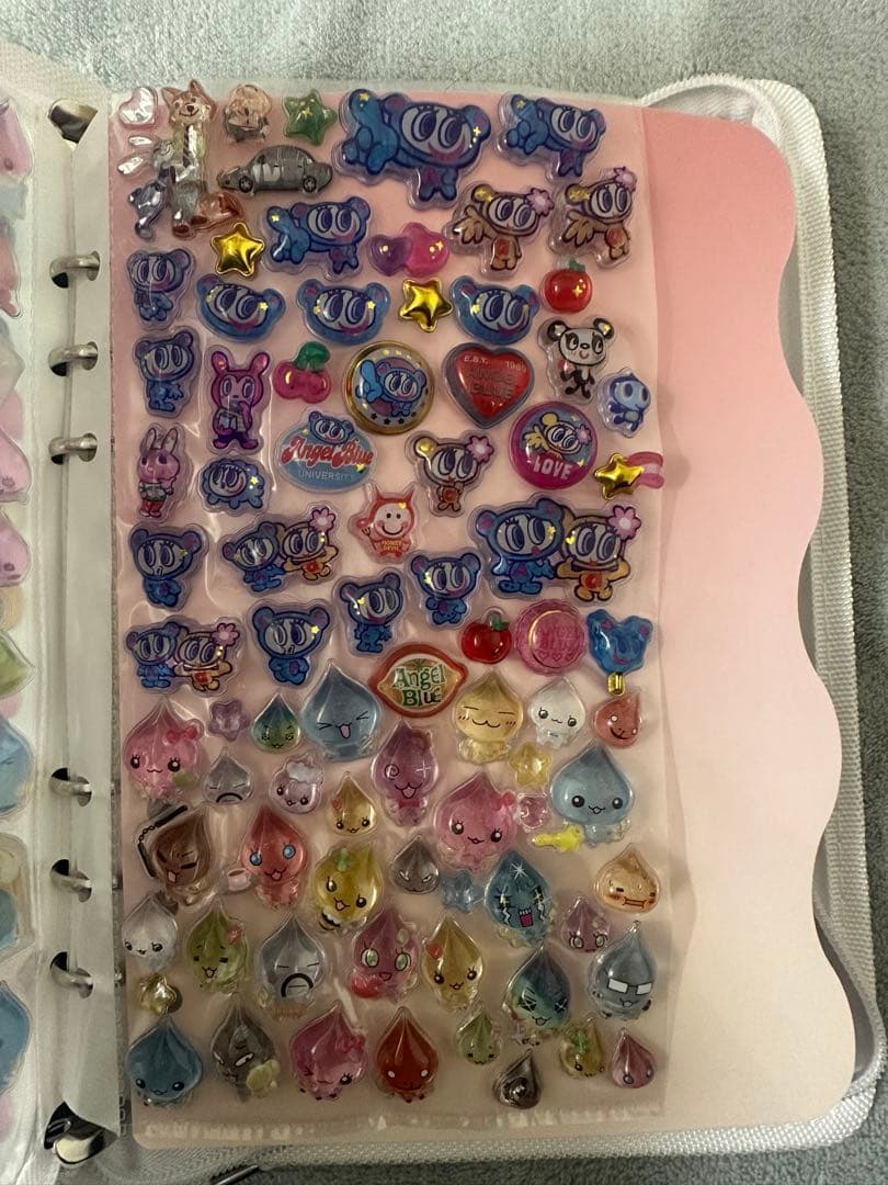 【ボンボンドロップシール多め】 シール帳　まとめ売り　完成品　3冊