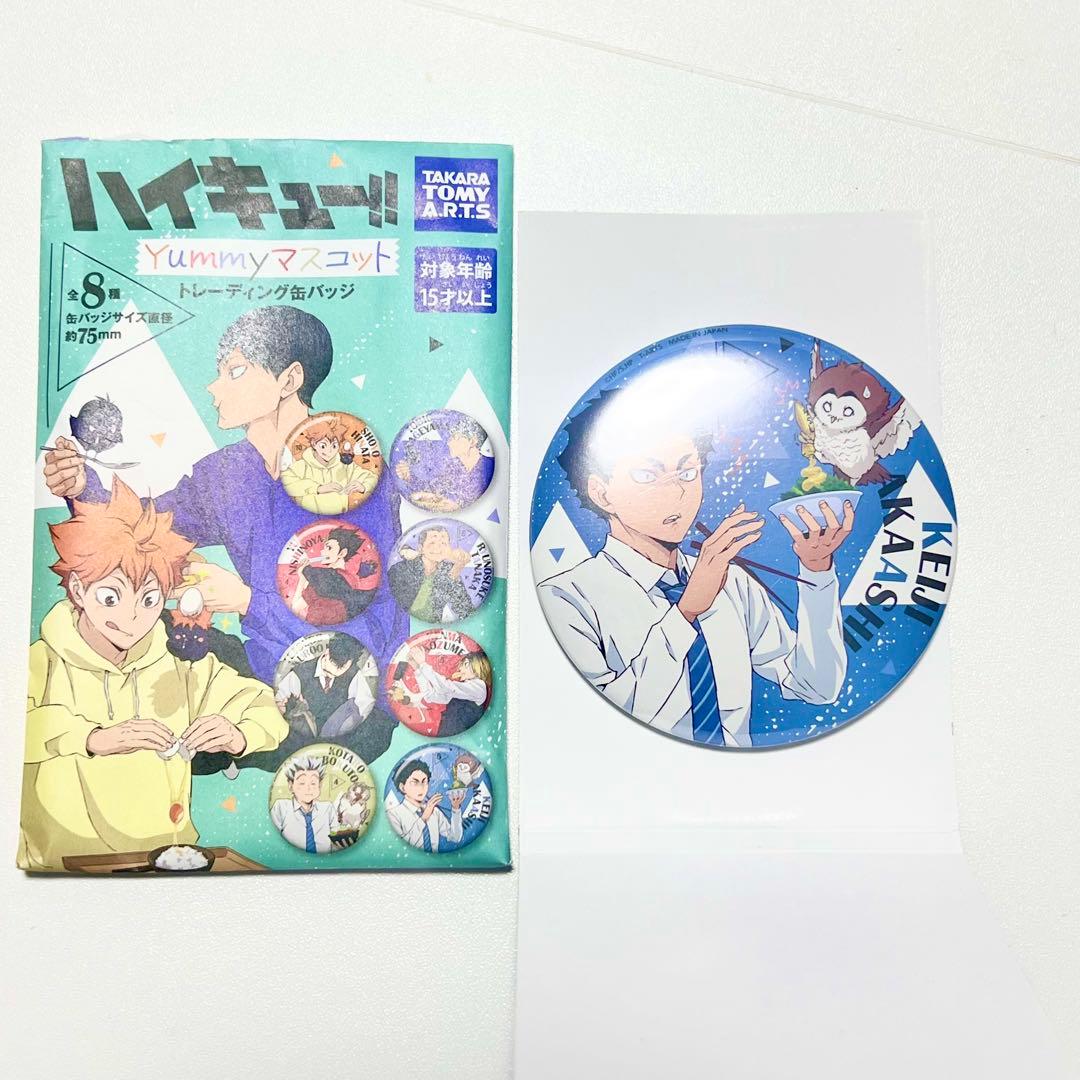 ハイキュー トレーディング缶バッジ Yummy マスコット 赤葦 - メルカリ