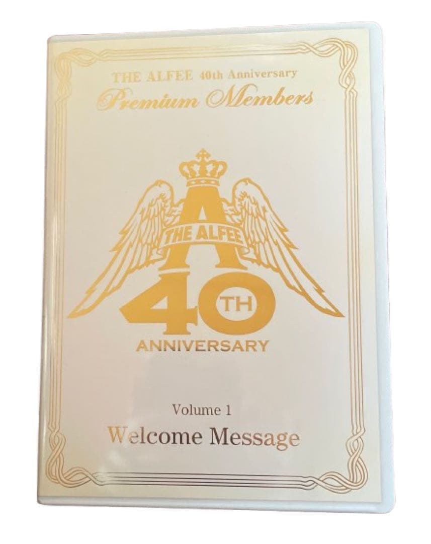 THE ALFEE40周年プレミアムメンバーズDVD5本セット☆リーフレット他付