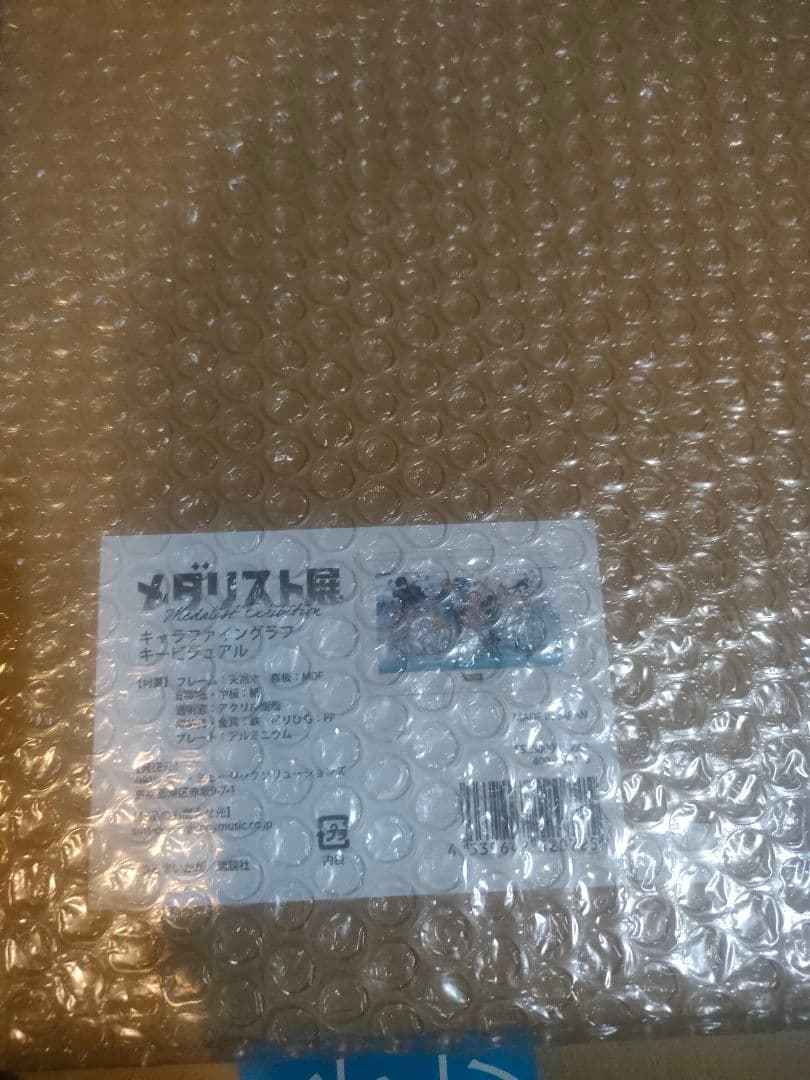 メダリスト展 キャラファイングラフ キービジュアル