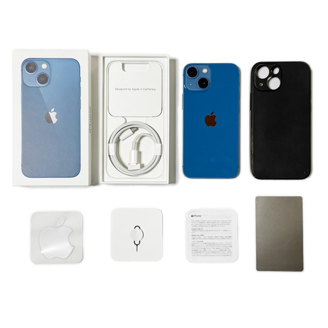 iPhone13mini 128GB《美品 中古スマホ Edy対応ケース付》