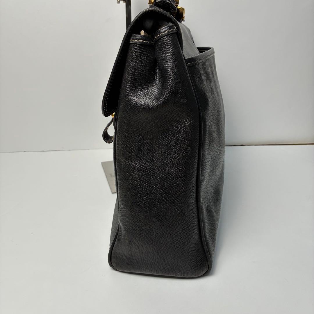 【良品】LOEWE　ロエベ　ビジネスバッグ　ブリーフケース　レザー　２WAY　黒