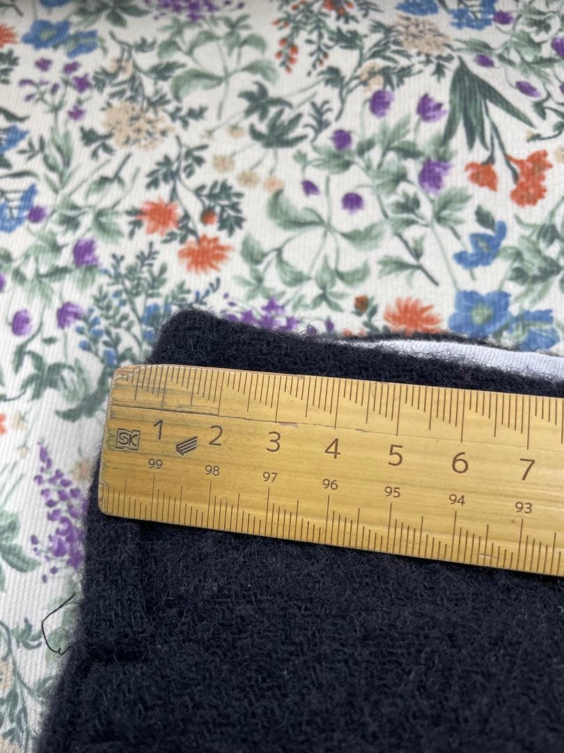 コムデギャルソンオムプリュス　縮絨パンツ　ウール　サイズS　黒　2022年AW