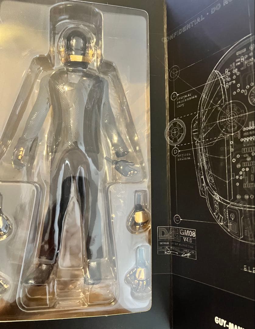 ク*ン様 ダフト・パンク リアルアクションヒーローズ フィギュア 2体セット