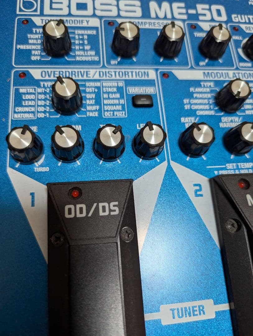 BOSS ME-50 マルチエフェクター ボスマルチエフェクター