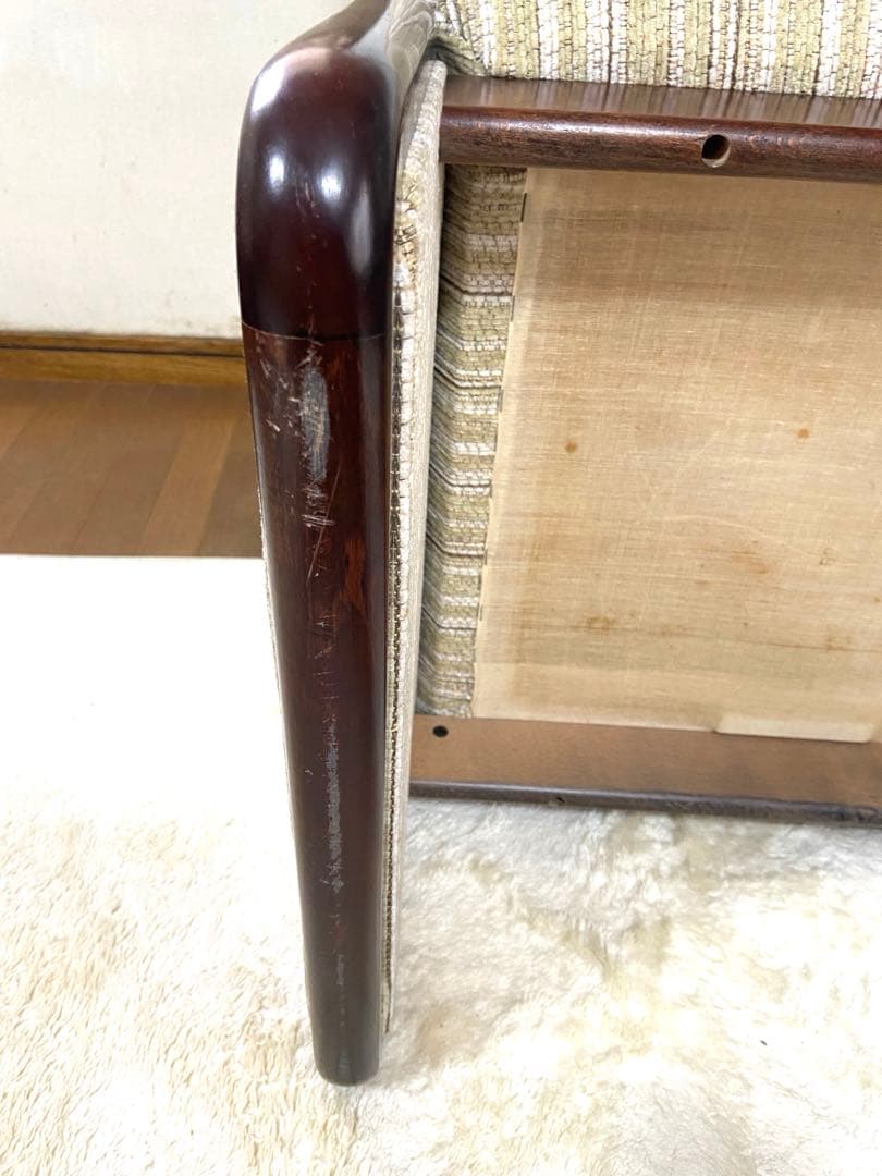 【希少品】karimoku オールドカリモク スツール オットマン　2脚セット