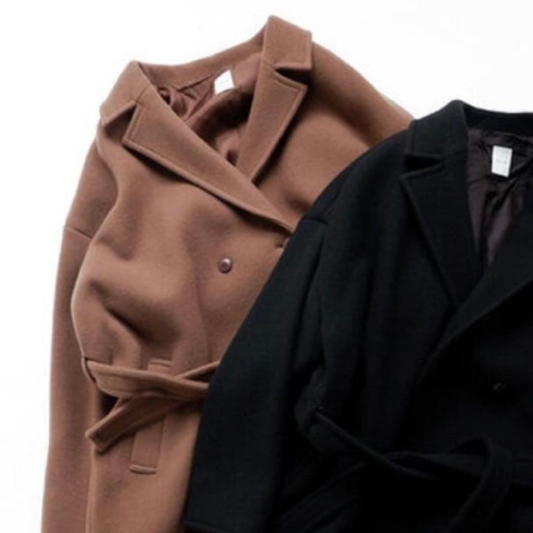 休日と詩 休日のモッサコート チェスターコート オオカミとフクロウ