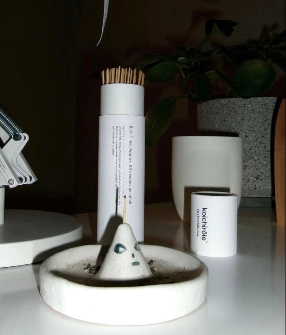 ◾️マドカリンダル◾️ INCENSE HOLDER WITH SAUCER