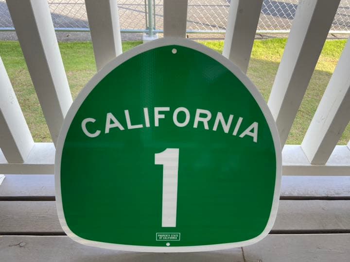 アメリカ製 標識 看板 カリフォルニア ロードサイン CALIFORNIA 57 E23