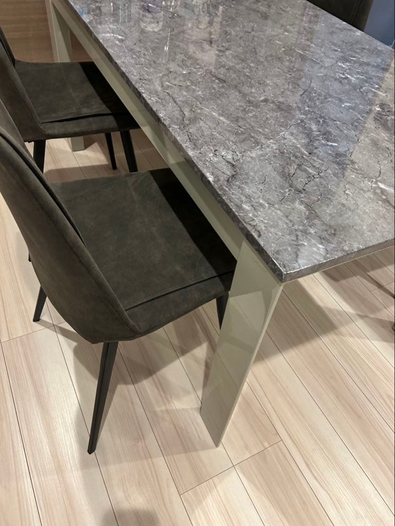 a3115188　大理石風ダイニングテーブルのみ