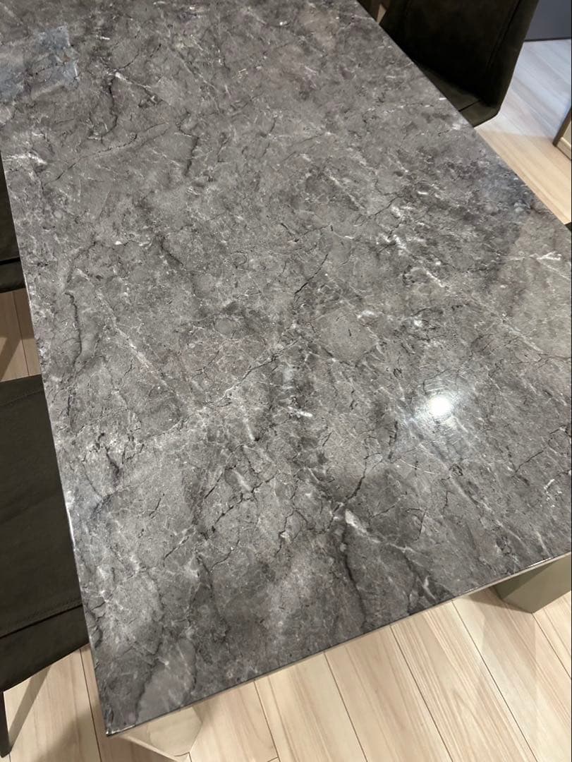 a3115188　大理石風ダイニングテーブルのみ