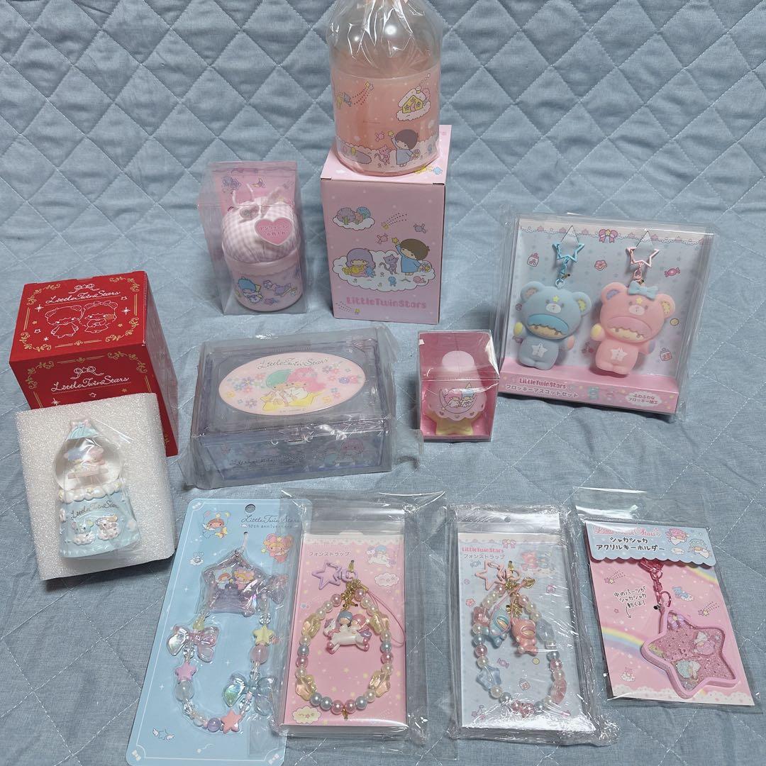 サンリオ❣️激レア　キキララ パフポフ　マスコット　テーブル　プレート　マグ