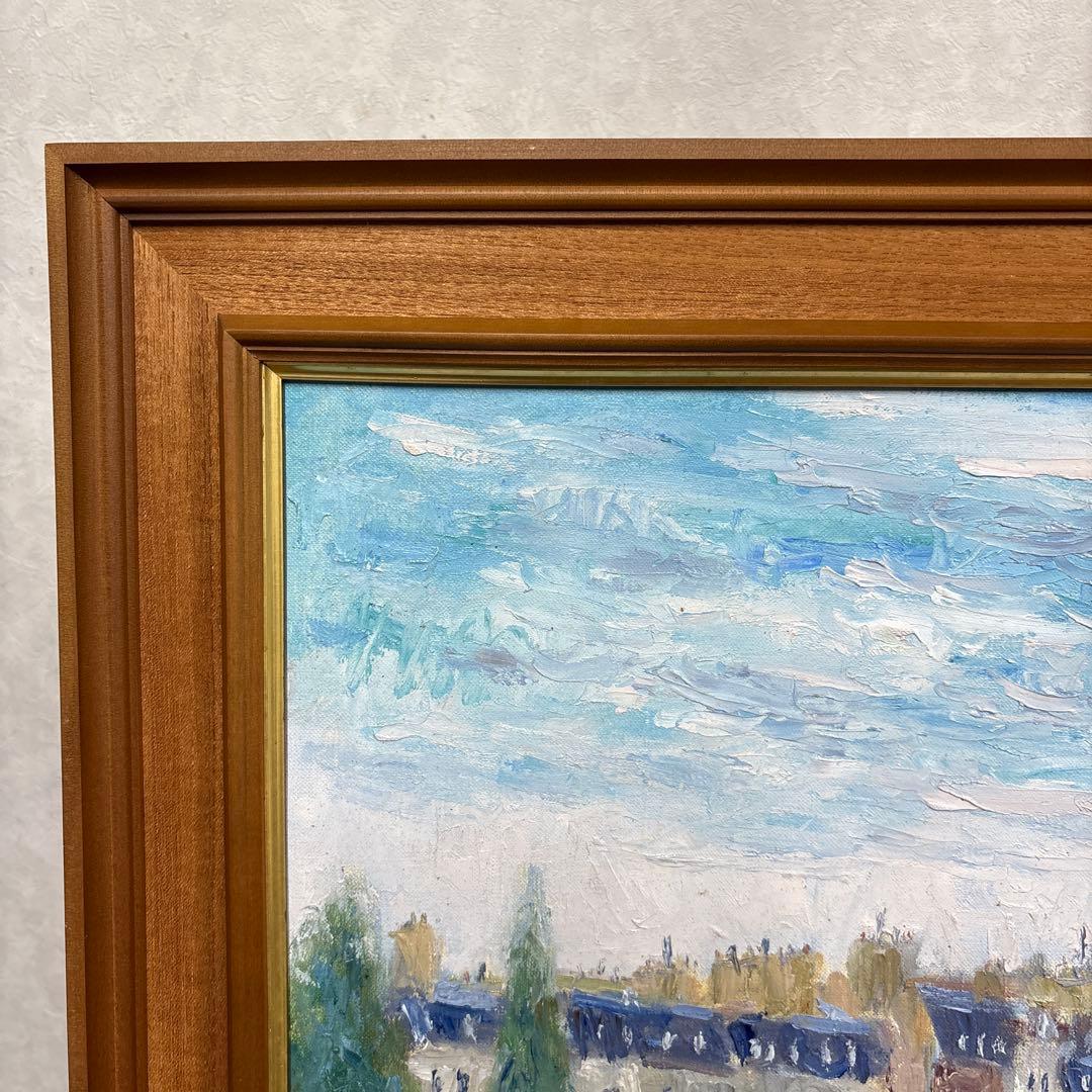 画家　梶田英一　油彩画