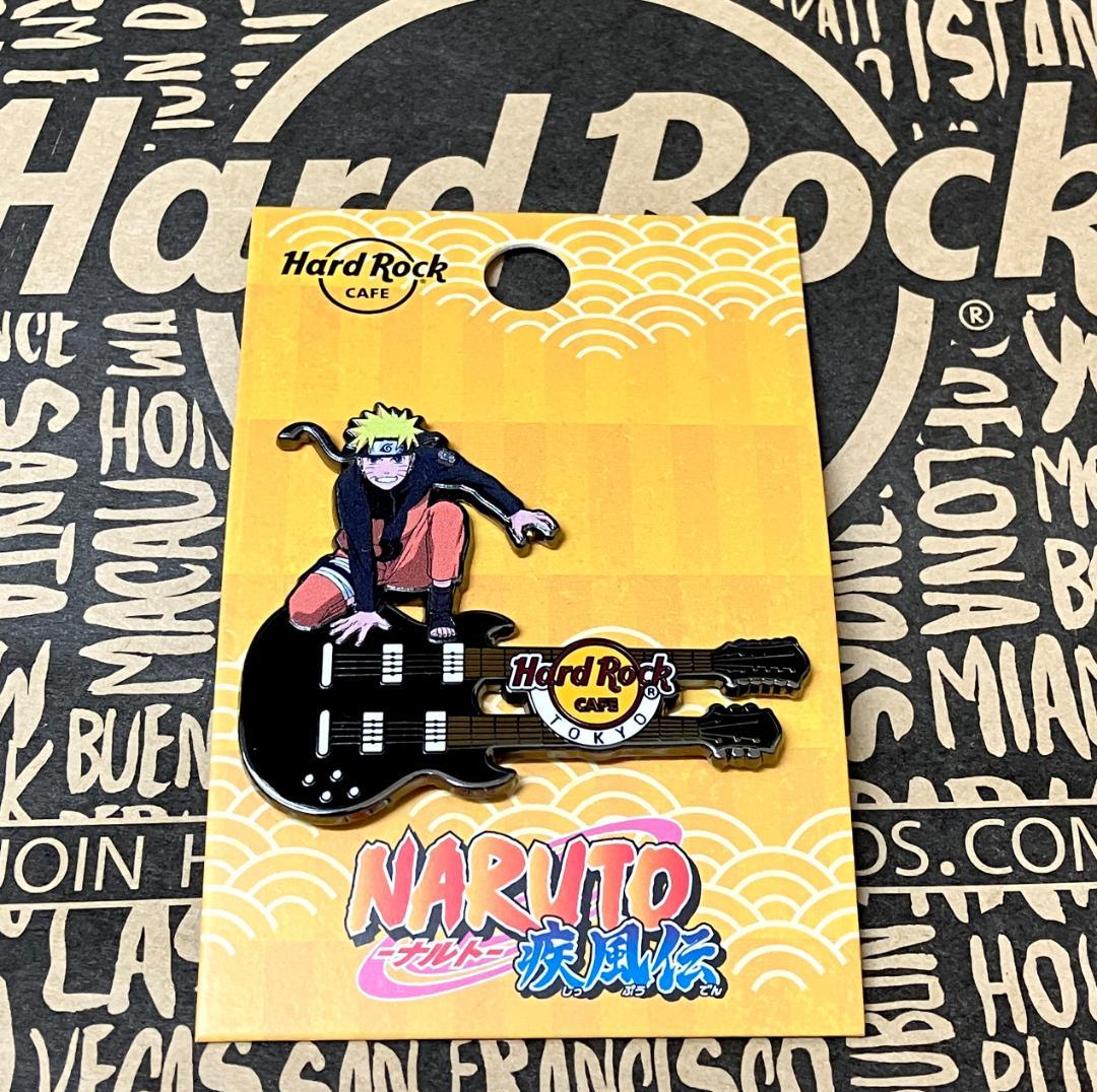 値下☆ハードロックカフェ◆5店舗・6点◆NARUTO ナルト 【限定】ピンバッジ
