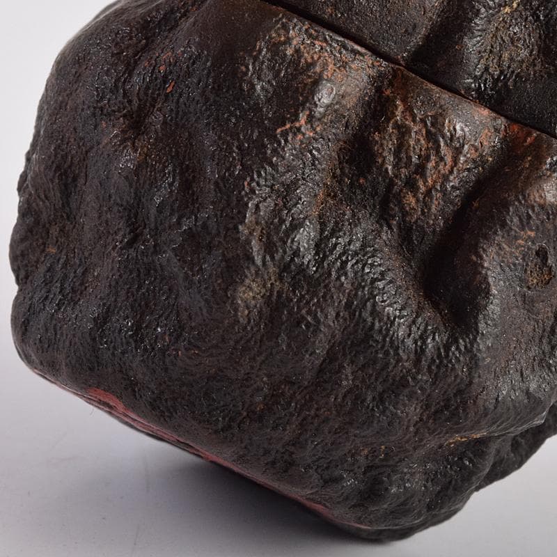 茶道具 乾漆 香合 花押あり 在銘 書付共箱 V R8882