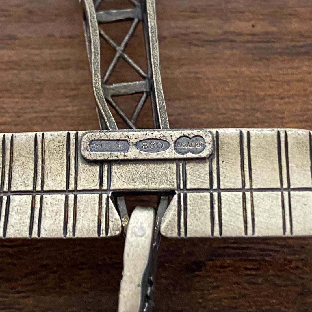 UNOAERRE シルバー800 飛行機 置物 72.8g