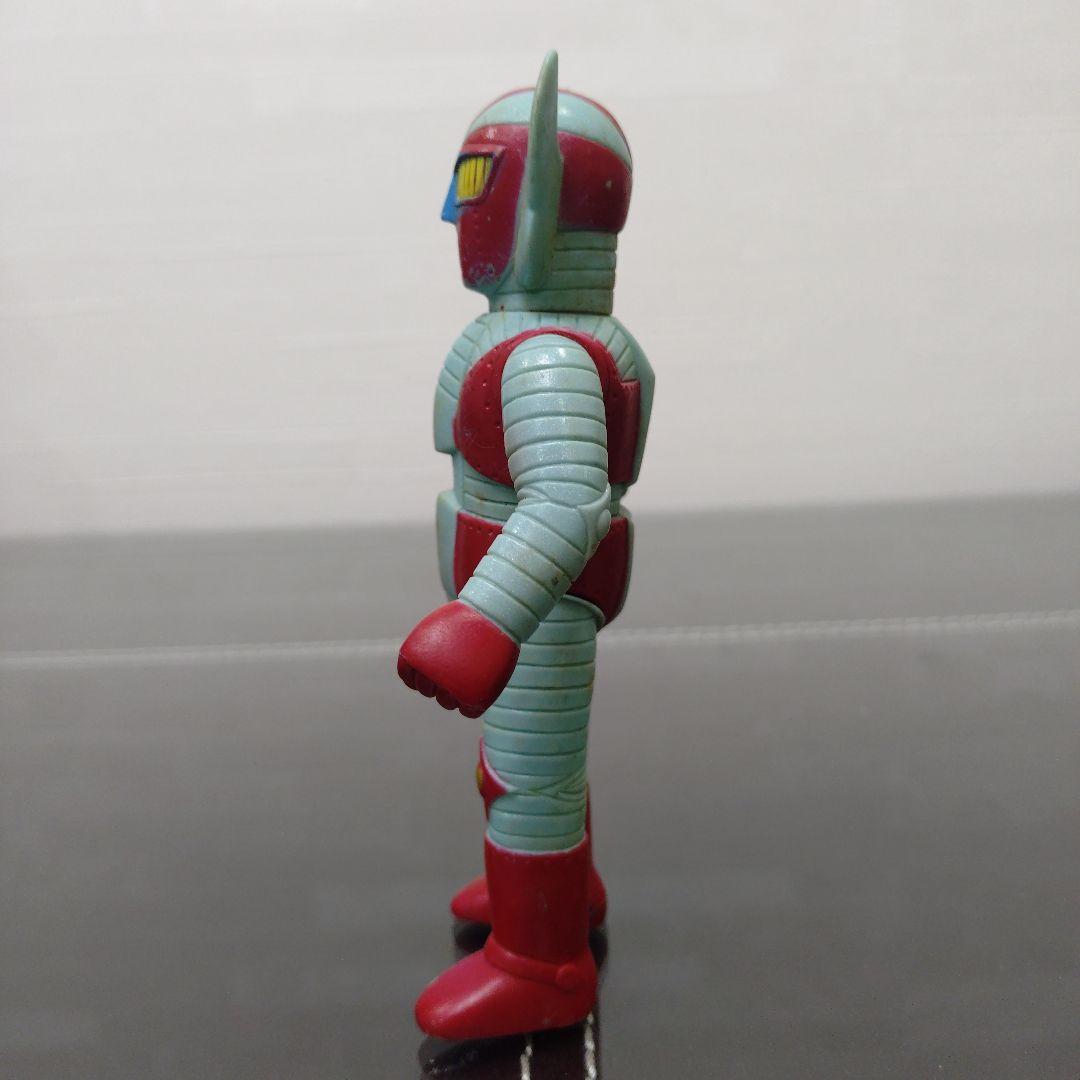 ソフビ　電人ザボーガ－　ブルマァク　当時物　希少　約13センチ