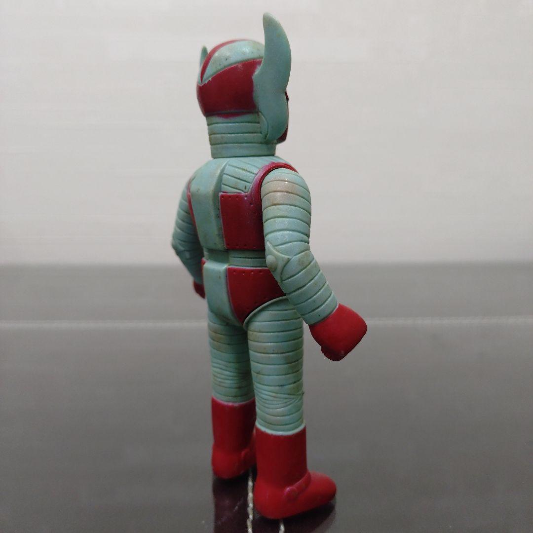 ソフビ　電人ザボーガ－　ブルマァク　当時物　希少　約13センチ