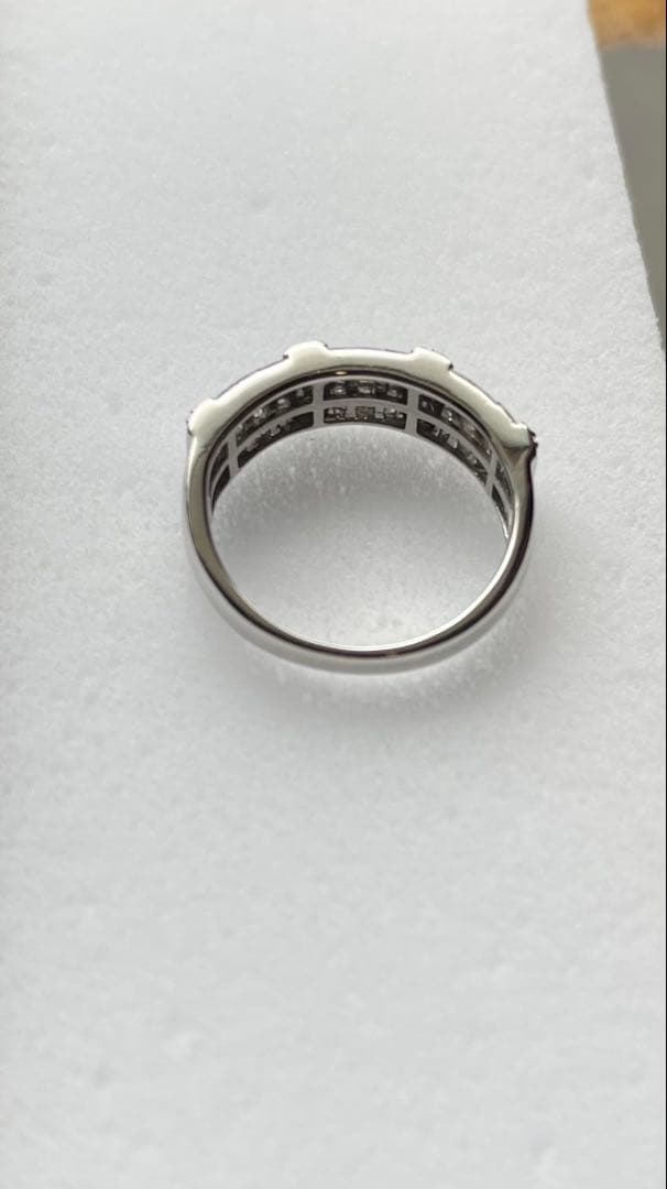 GSTV✴︎ミステリーセッティング✴︎Pt950✴︎13号✴︎