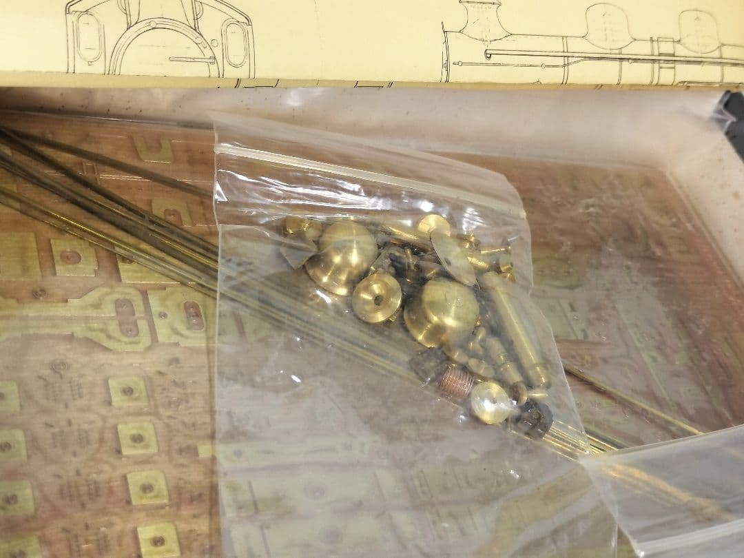 鉄道模型社　C51　蒸気機関車　エッチングキット