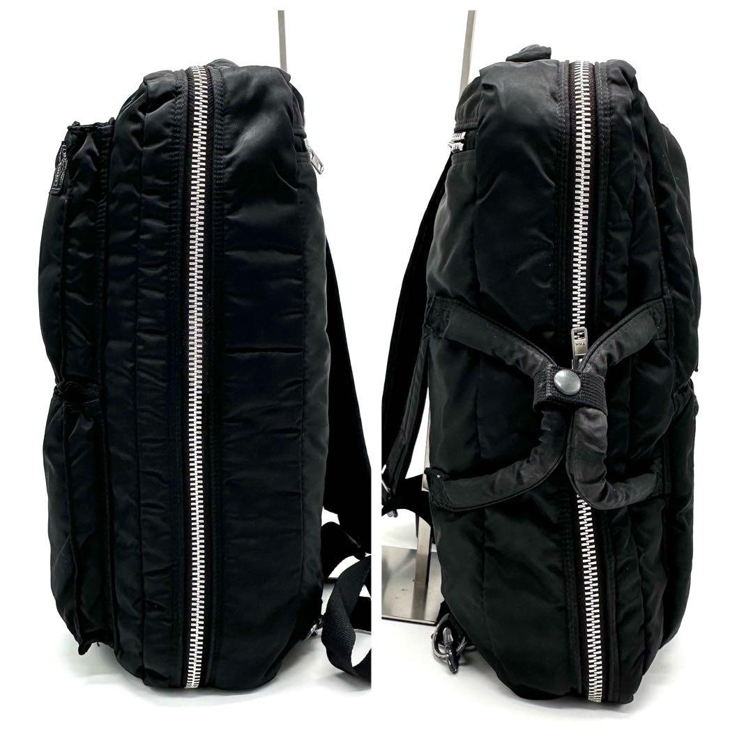 ポーター タンカー リュック ビジネスバッグ 3way A4可 ナイロン 黒