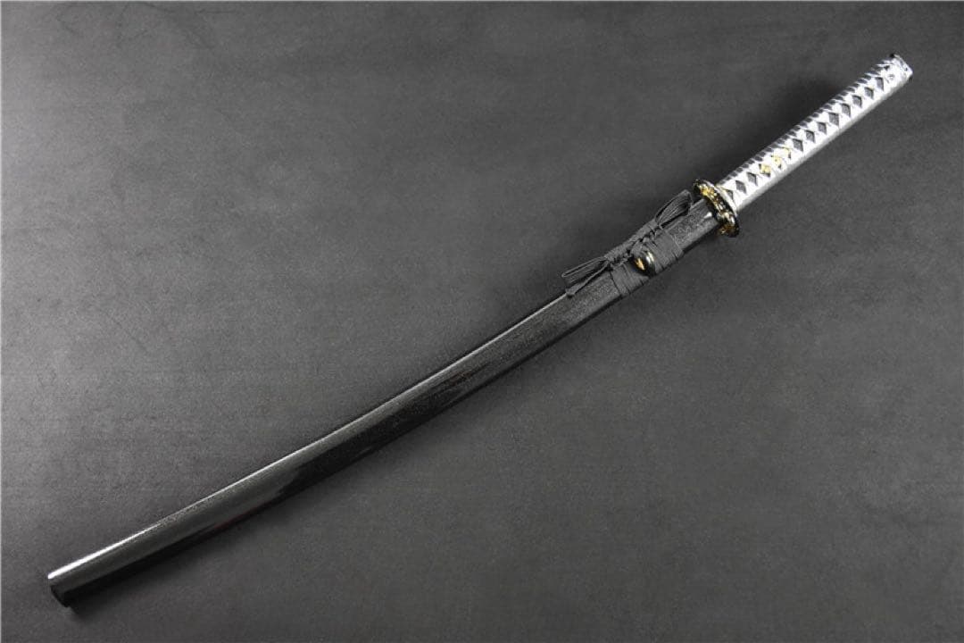 黒刀夜 刀装具 日本刀 武具 鑑賞刀 居合刀 模造刀 舞踊刀