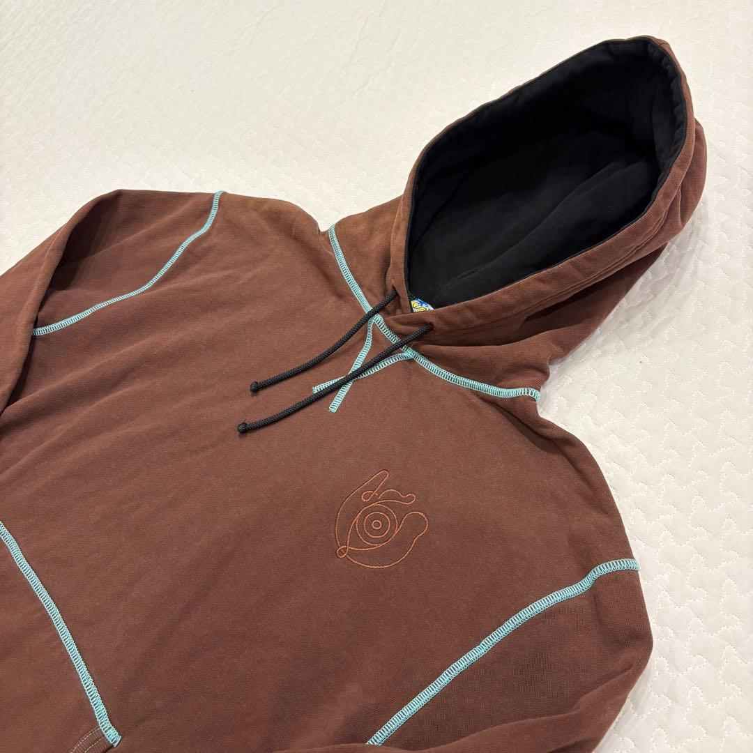 LOEWE Eye Nature ロゴ刺繍 フーディー プルオーバー S