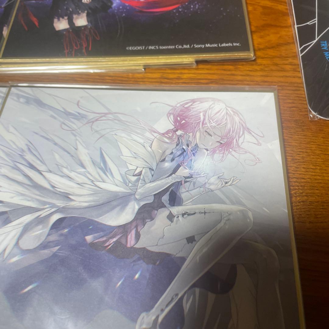 エゴイスト　ミニ色紙14枚　ポップソケッツ2個　DMMスクラッチ