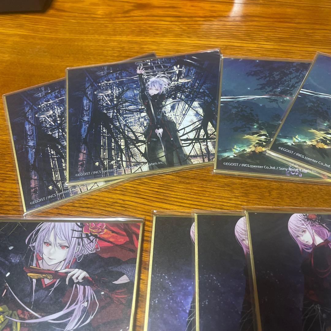 エゴイスト　ミニ色紙14枚　ポップソケッツ2個　DMMスクラッチ