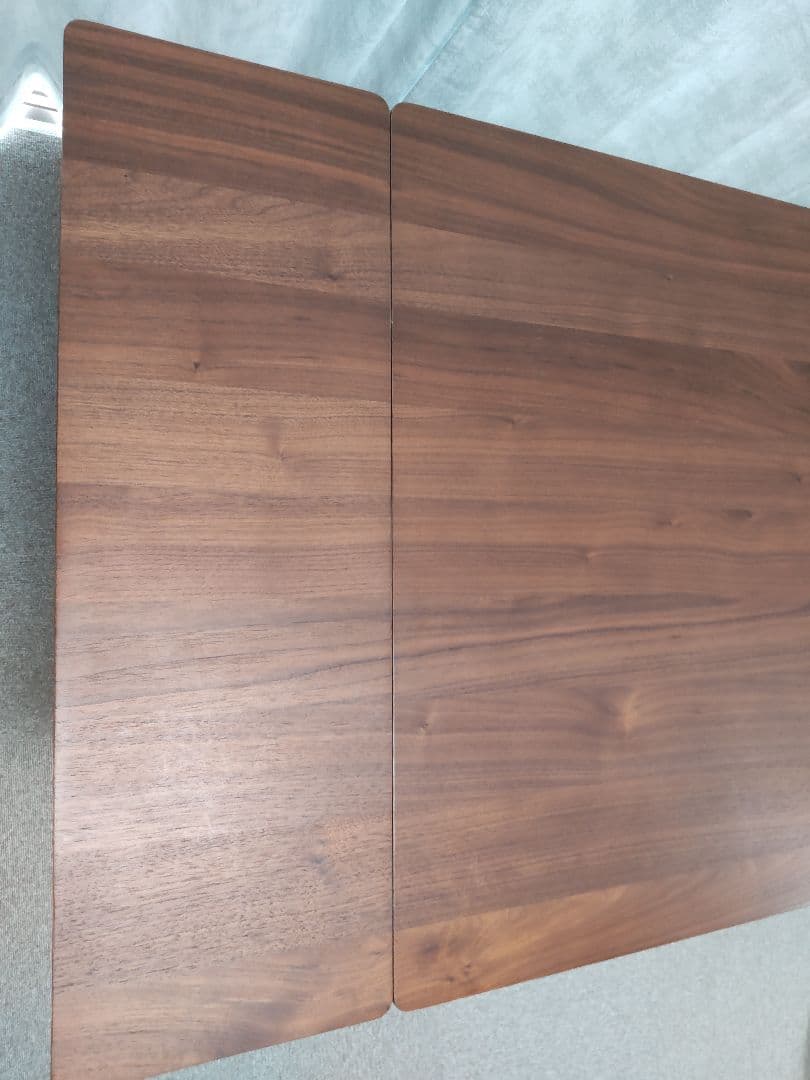 Unico ウォールナット 拡張 ダイニングテーブル