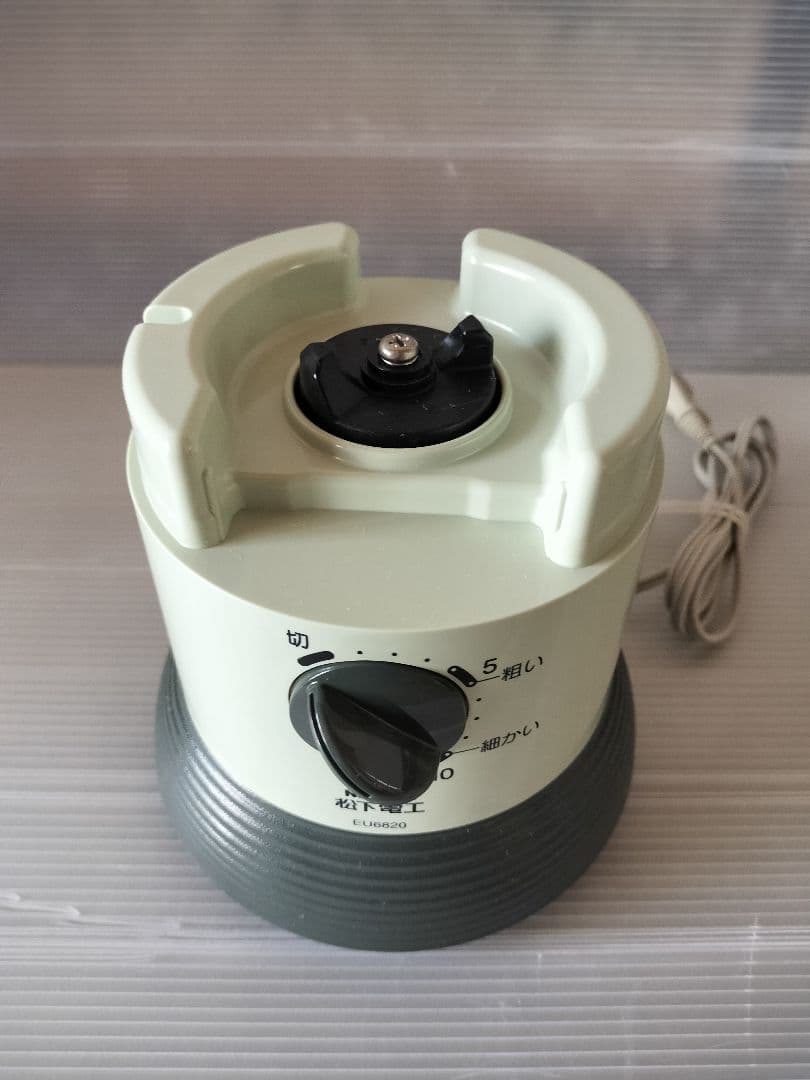 電動 お茶ミル まるごと緑茶 臼式 緑 EU6820 まるごと緑茶 パナソニック