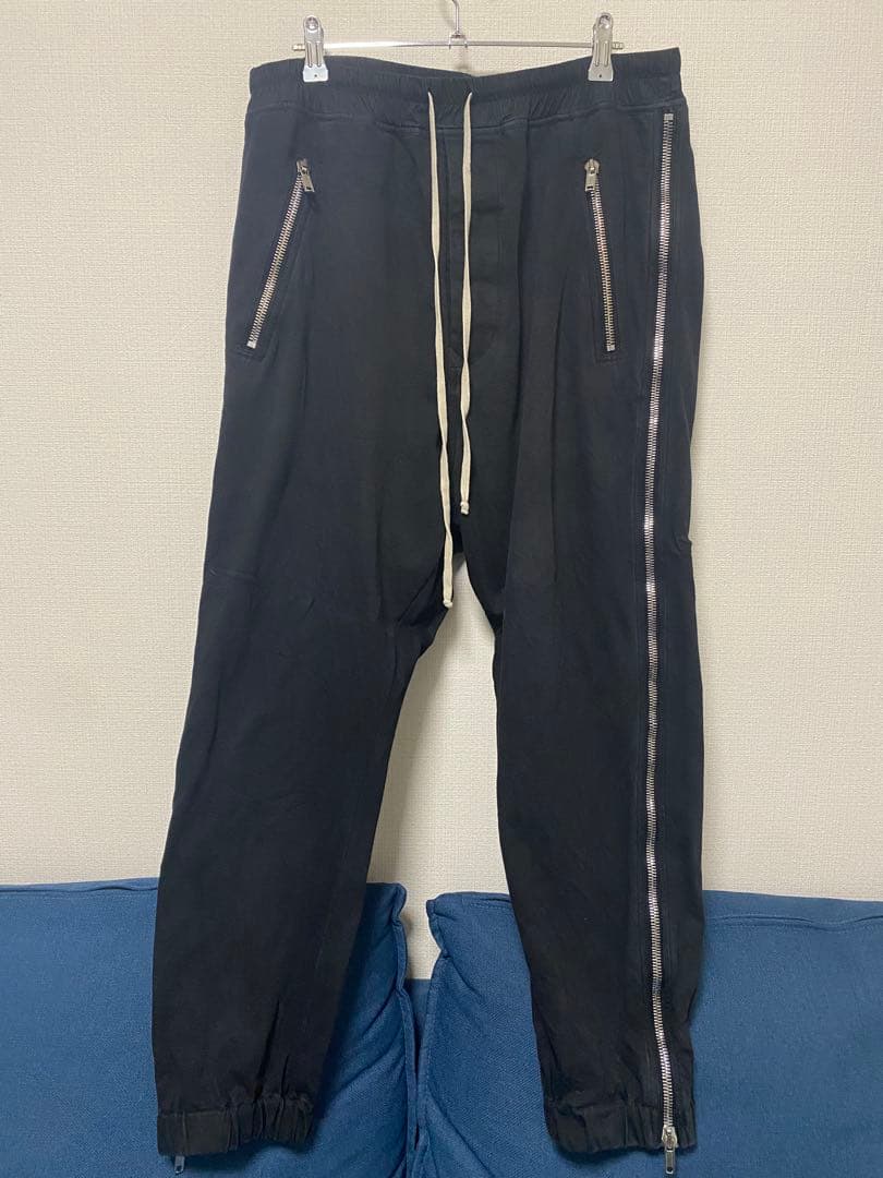 rick owens サイドジップ トラックパンツ