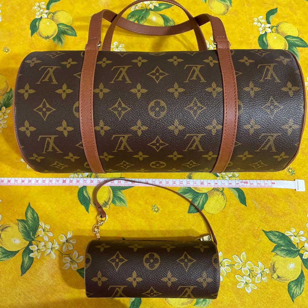 ルイ・ヴィトン ハンドバッグ 大小セット　パピヨン　１回使用